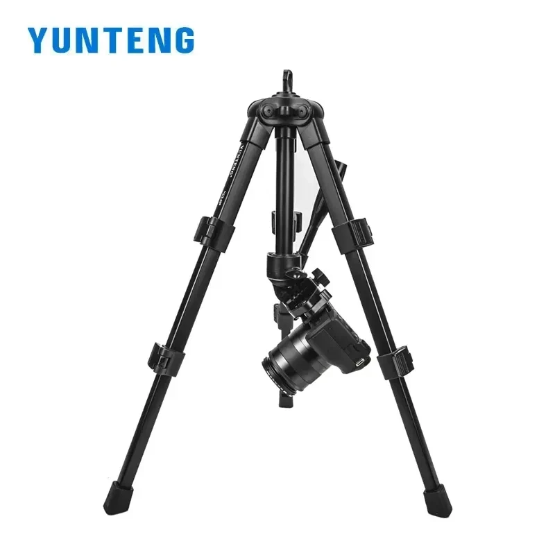 YUNTENG 608 Portable Tripod 360 Degree Rotating Photography Vertical Shooting Camera Tripod for Micro-single Camera Mobile Phone