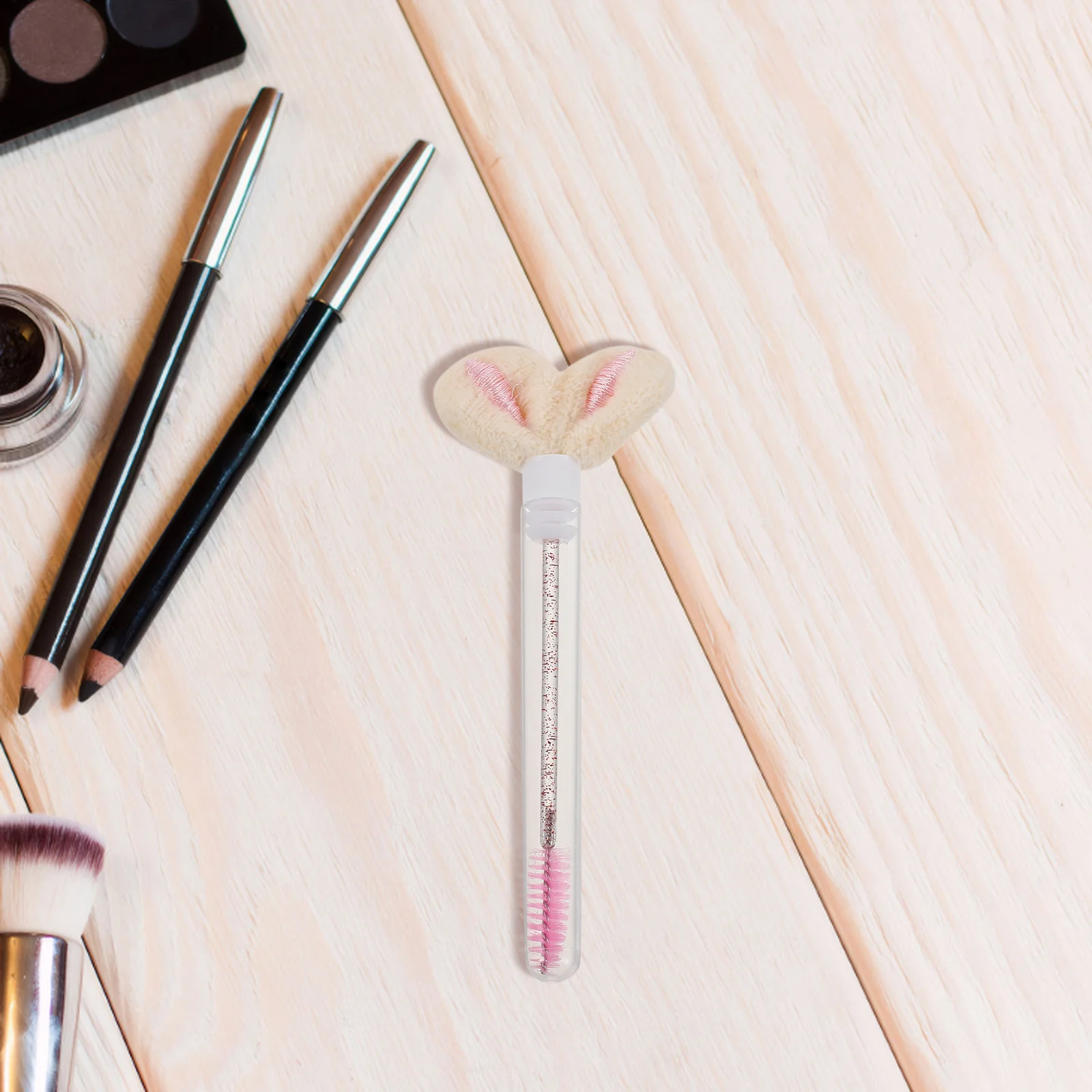 20Pcs Disposable Eyelash Brushes Crystal Lash Spoolie Wands Mascara Applicators Eyelash Extension Makeup Tools