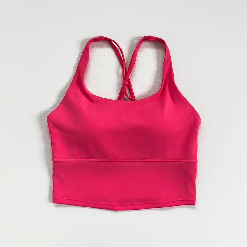 A yoga fitness bra, a professional fitness training bra for women, a yoga fitness halter bra for women