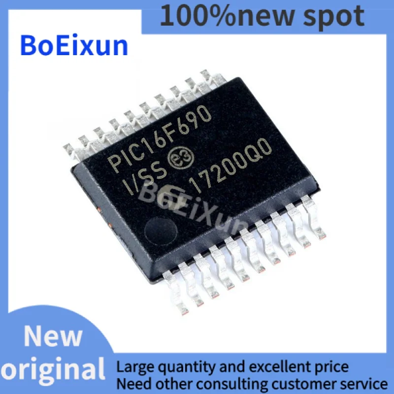 

5~100PCS PIC16F690T-I/SS SOP-20 PIC16F690 16F690T Microcontroller Chip IC Integrated Circuit Brand New Original