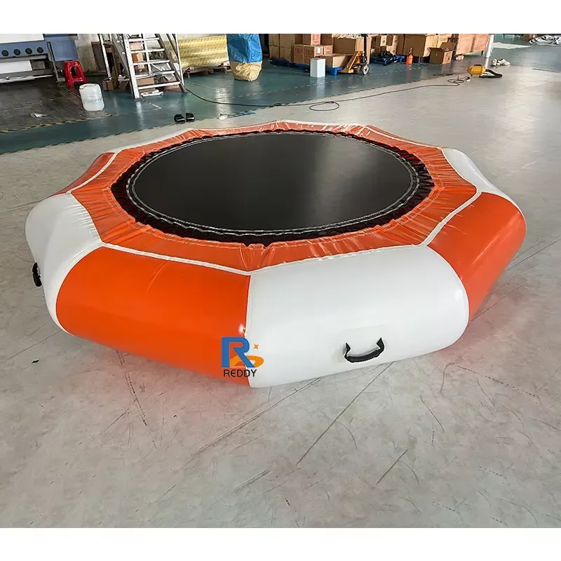 Inflatable Water Trampoline Floating Air Cushion for Lake Sea Pool Diving Platform Outdoor Summer Sports Game Vacation Fun