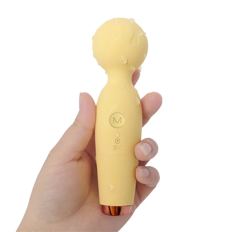 Mini Microphone AV Vibrator Powerful Magic Wand Vibrating Dildo Clitoris Stimulator G Spot Massager Sex Toys For Women Adults