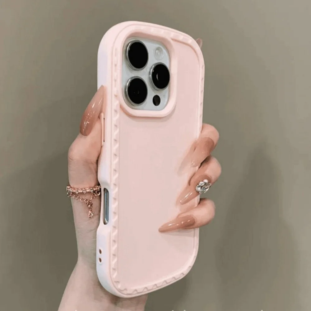 

New Fashion Candy Color Soft Phone Case Compatible With iPhone 16 15 14 13 Pro Max 12 Pro Max Plus With Dust Plug Back Cover