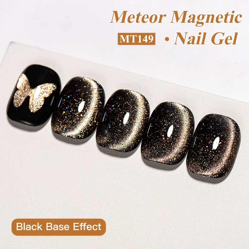 7ml 메테오 캣 마그네틱 젤 네일 폴리시 색상 변환 공작색 글리터 마그네틱 젤 반영구 소프트 젤 UV LED 젤 바니시