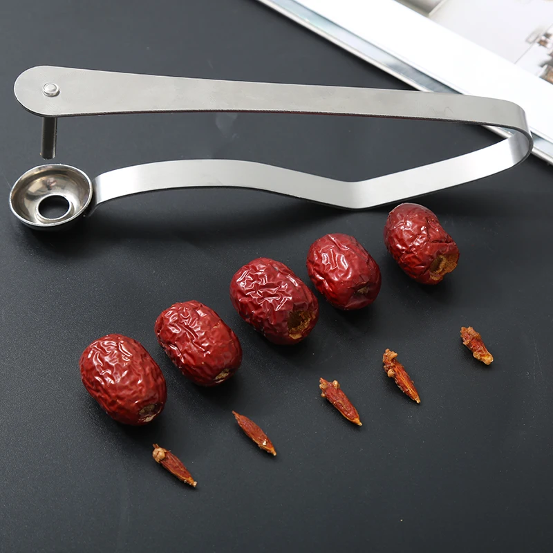 Jujube Core Remover Tool, Jujube Core Opener, Household Tool, Stainless Steel Core Remover