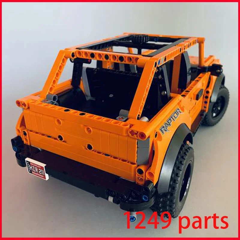 42126 C model - Ford Bronco Power Building Blocks for Adults Toy Vehicles Models Pneumatic High-tech Educational Toys 1249parts