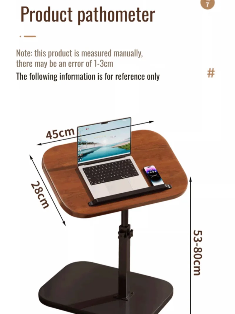 Dormitory Bedside Table Mobile Lift Computer Desk Home Desk Computer Desk Bedroom Computer Desk