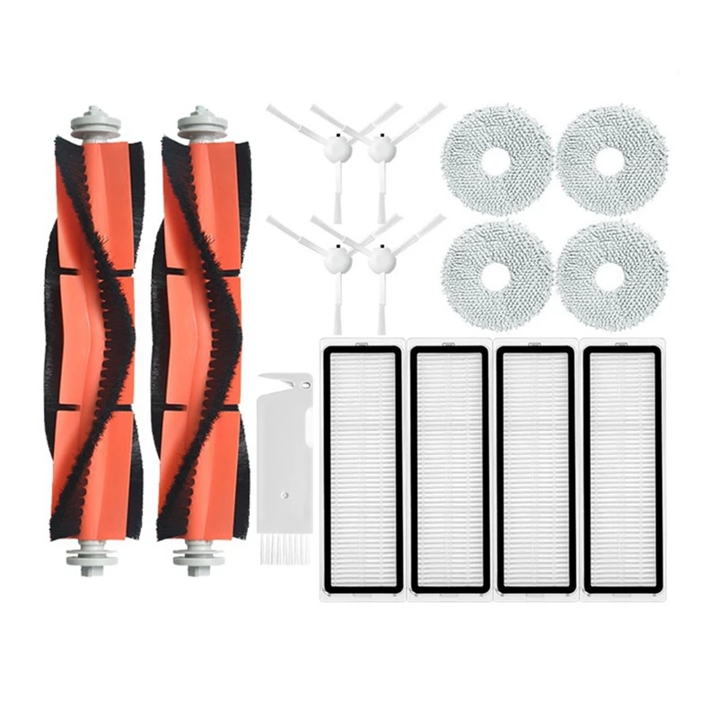 

For Xiaomi Robot Vacuum S10 / S10 Pro Main Side Brush Hepa Filter Mop Rag Cloth Spare Parts Accessory
