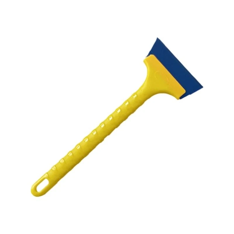Extended Length Glass Cleaner Antislip Handle Ice Scraper Window Squeegee Tool