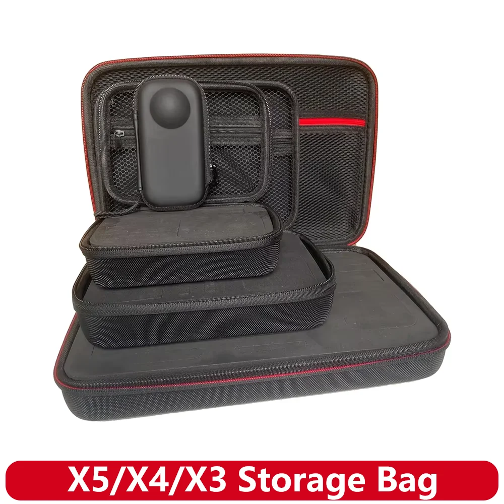 

X5/X4/X3 Storage Bag Travel Mini Protective Carrying Case Hard Shell Portable Box For Insta360 X5 X4 X3 360 Camera Accessories