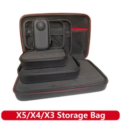 X5/X4/X3 Storage Bag Travel Mini Protective Carrying Case Hard Shell Portable Box For Insta360 X5 X4 X3 360 Camera Accessories