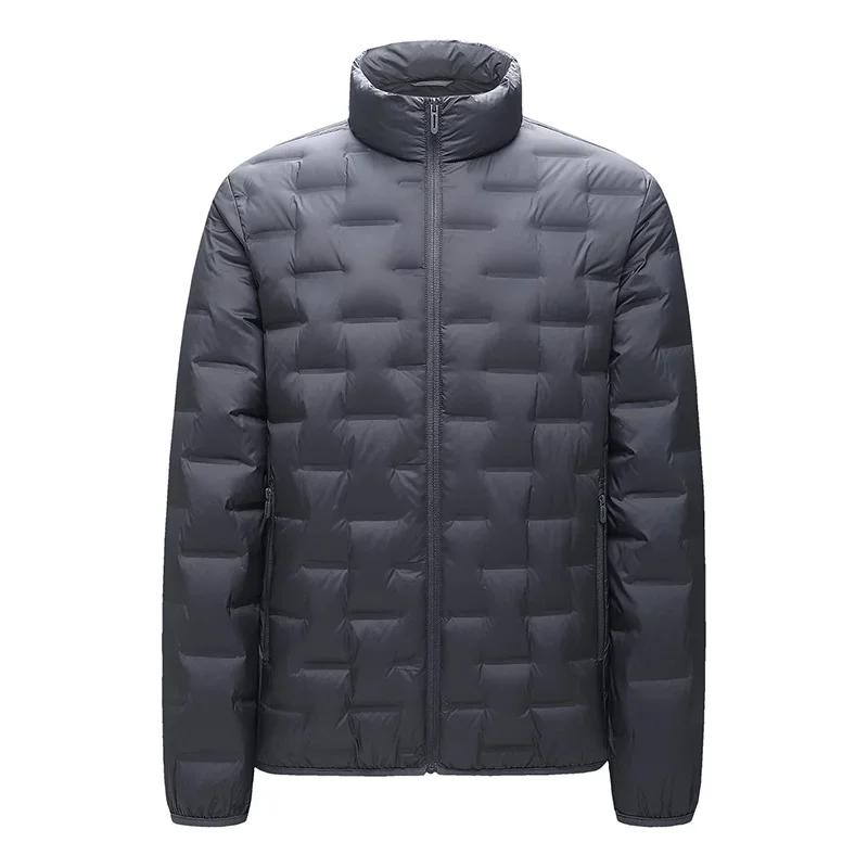 

Down Jacket Men Camping Hiking Mountaineering Lightweight Padding Coat Winter Waterproof Thermal Windbreaker