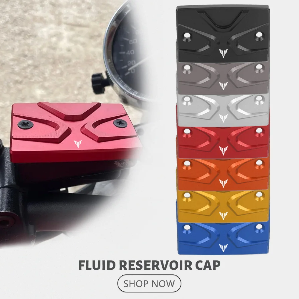 

For YAMAHA MT01 MT03 MT07 MT09 MT-07 MT10 MT 01 03 07 09 10 2006-2023 Motorcycle Front Brake Fluid Reservoir Cap Cover Oil Cap