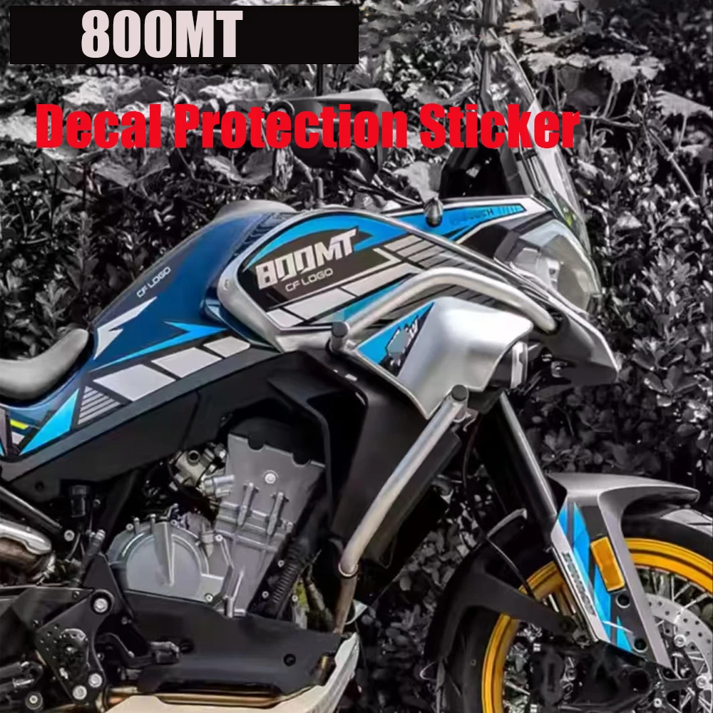 

800MT StickerFull body stickers Pad Motorc For CFMOTO 800MT 800MT Anti-slip Knee Pad Grip Pad Tank Grips Stickers Decal Protec