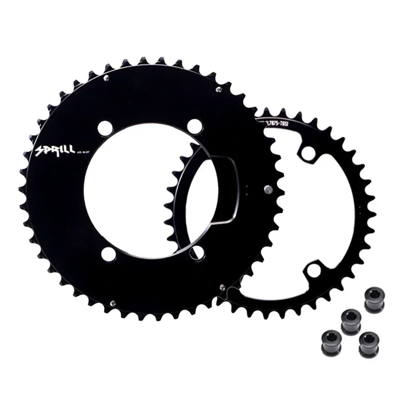 PASS QUEST 110 bcd chainring road bike Narrow wide chainwheel 110bcd double Chain ring for Shimano 5800 6800 DA9000 AXS 11 12s