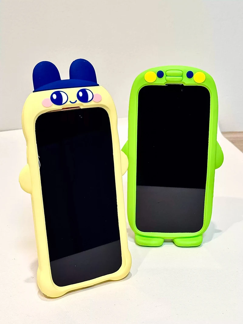 حافظة كارتونية لطيفة تماغوتشي ثلاثية الأبعاد مضادة للسقوط والغبار لهاتف آيفون 17 16 15 14 13 برو ماكس مضادة للخدش وقابلة للغسل من السيليكون #3