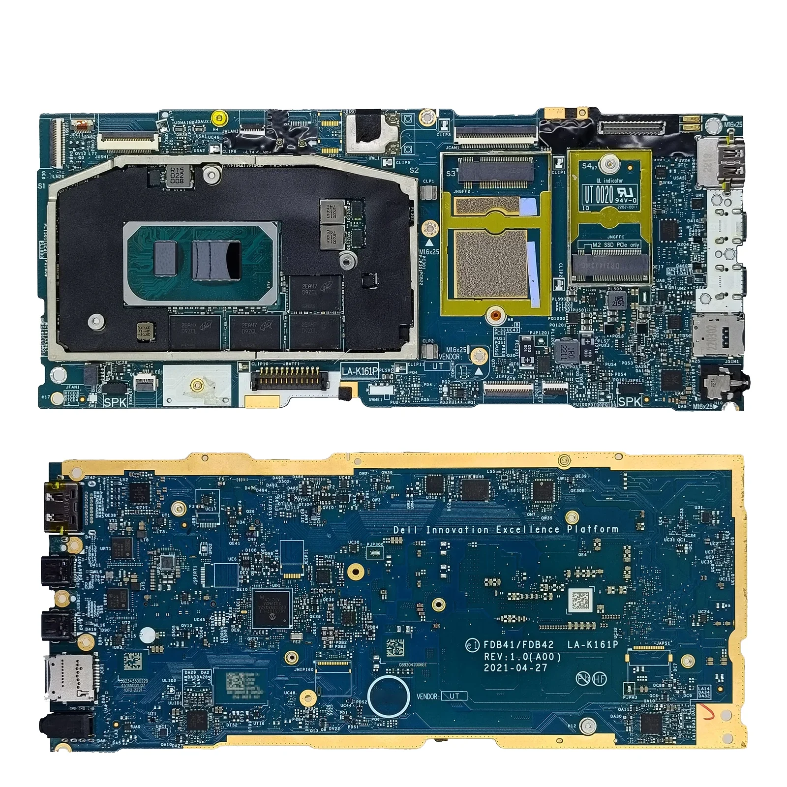 

08XKF8 0CP3KM 09FXN9 Материнская плата для ноутбука Latitude 9420, процессор i5-1135G7 i5-1145G7 i7-1185G7, оперативная память 8/16/32 ГБ, LA-K161P