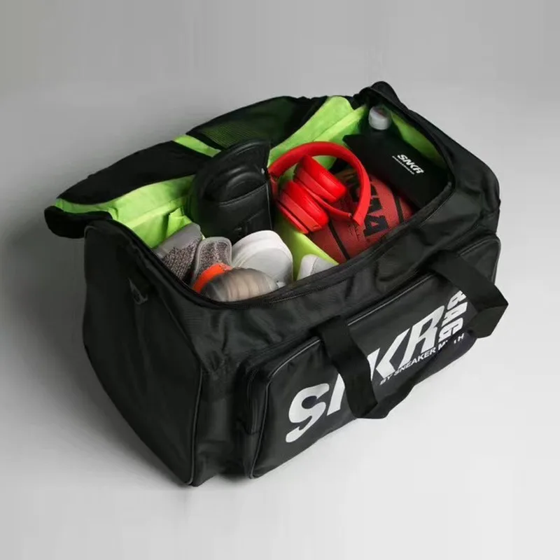 Multifunctional sneaker storage travel bag, sports fitness bag, basketball bag, large-capacity luggage bag