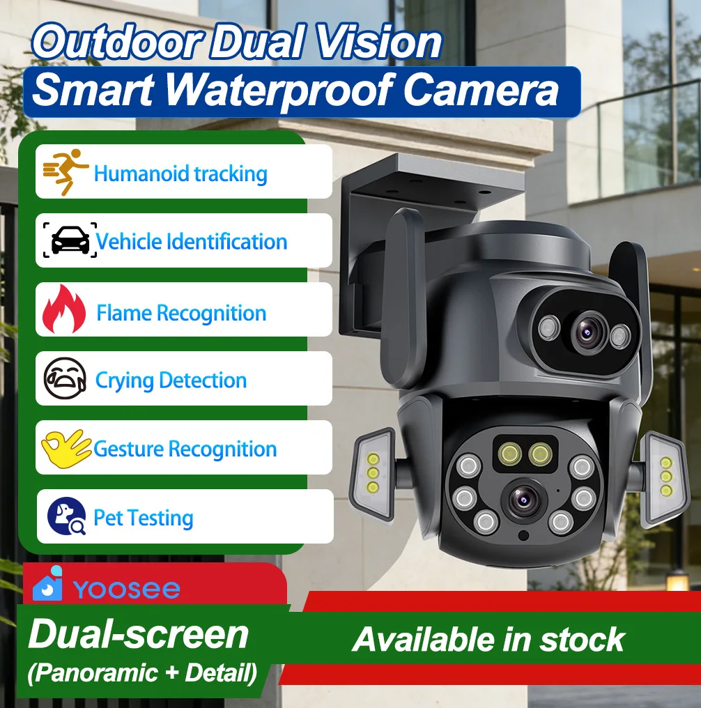 camera-dome-ip-ptz-sans-fil-4mp-double-objectif-pleine-couleur-avec-detection-humanoide-ia-pour-securite-domestique-et-surveillance-cctv-compatible-applications-carecam-yoosee-tuya