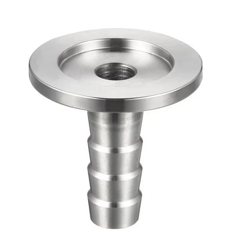 Custom CNC Machining Stainless Steel Flange Clamp Hose Nipple Adapter CNC Machining Service