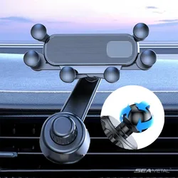 Air Vent Car Phone Holder 6-Joint 360-Degree Gravity Phone Mount Stable Hook Cellphone Stand Universal for 4.7-7 inch