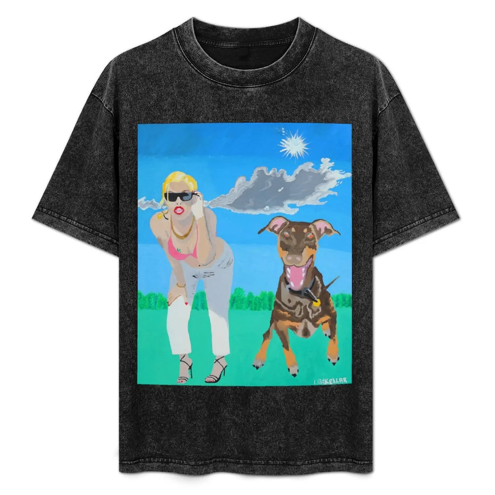 

GTA X Doberman T-Shirt man tshirt man t shirt graphic T-Shirt