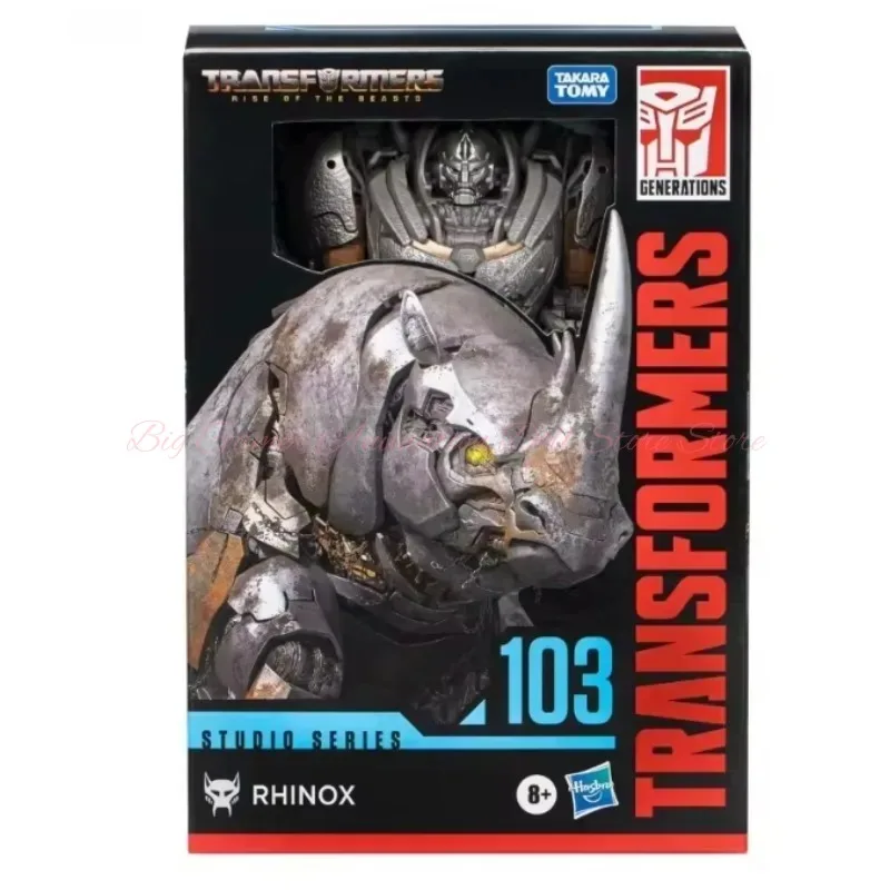 

【In-stock】Hasbro Transformed Toys Studio Series SS-103 Voyager Rhinox Action Figure Model Toy
