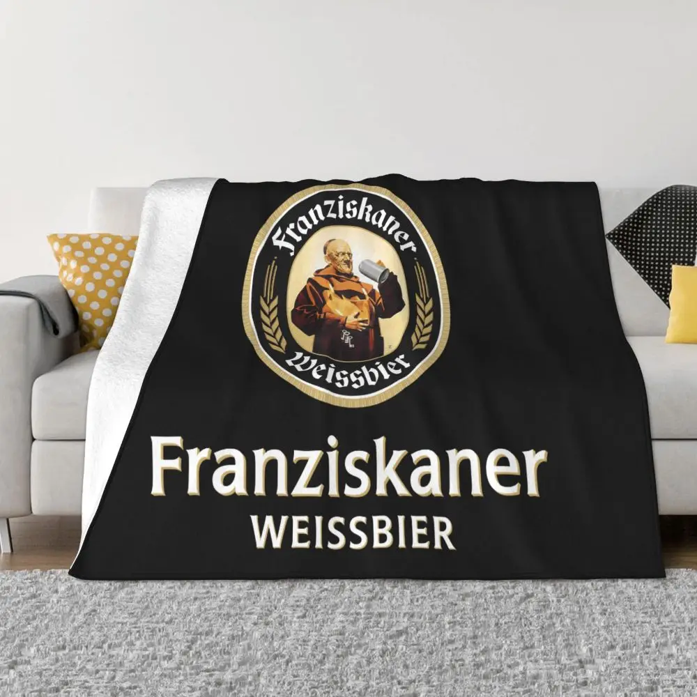 NOVAS cobertores e mantas Franziskaner Cobertor térmico super macio para ambientes internos e externos para sala de estar, quarto, viagens