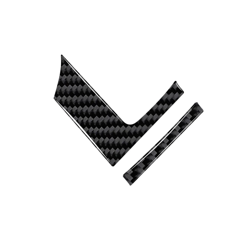For Toyota Camry 2015 2016 2017 Speedometer Right 2 Pieces Carbon Fiber Interior Stickers Car Interior Accessories