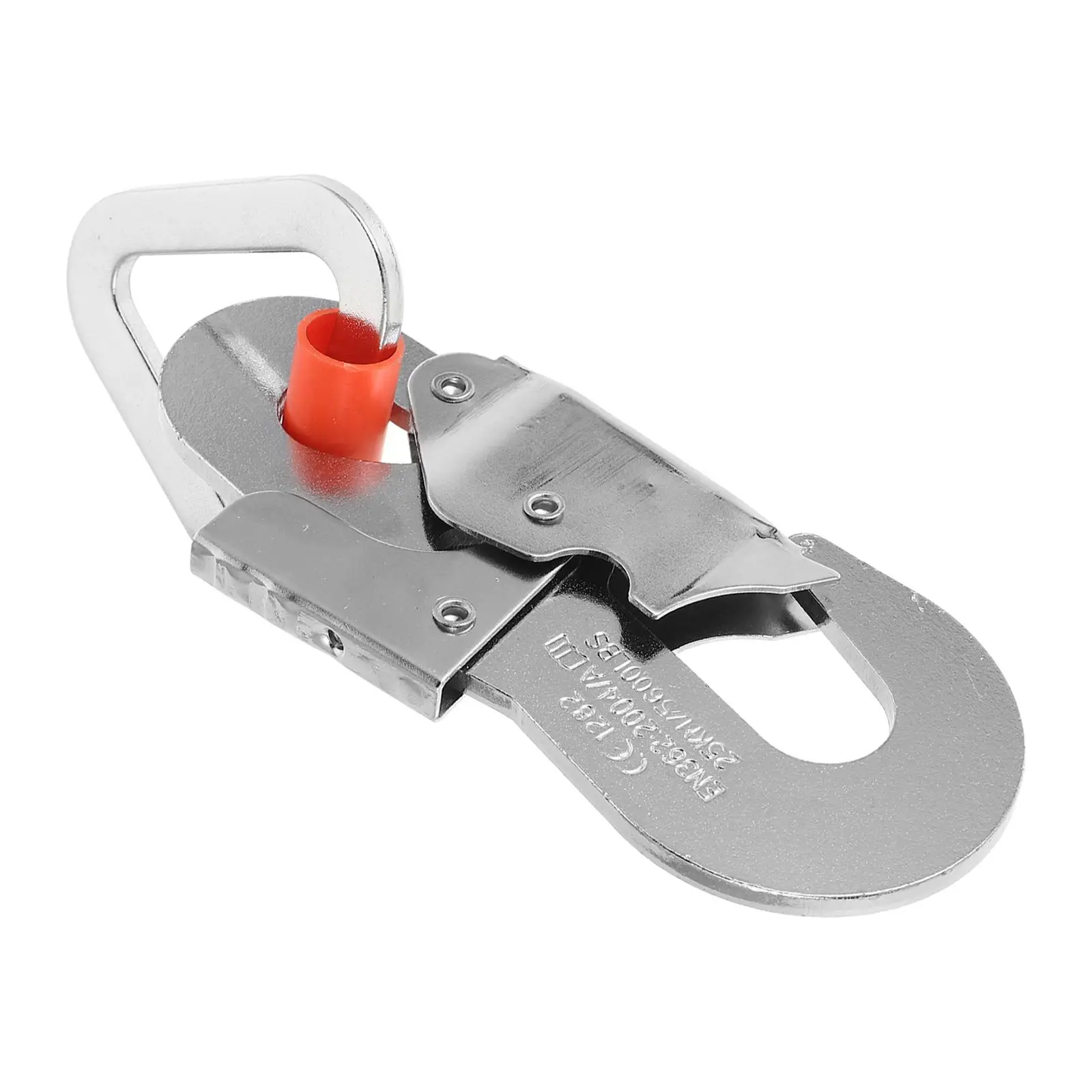 

Chrome Triangular Safety Hook Durable Compact Design for Work Outdoor Sports Climbing Gear Carabiner Bucket Hook