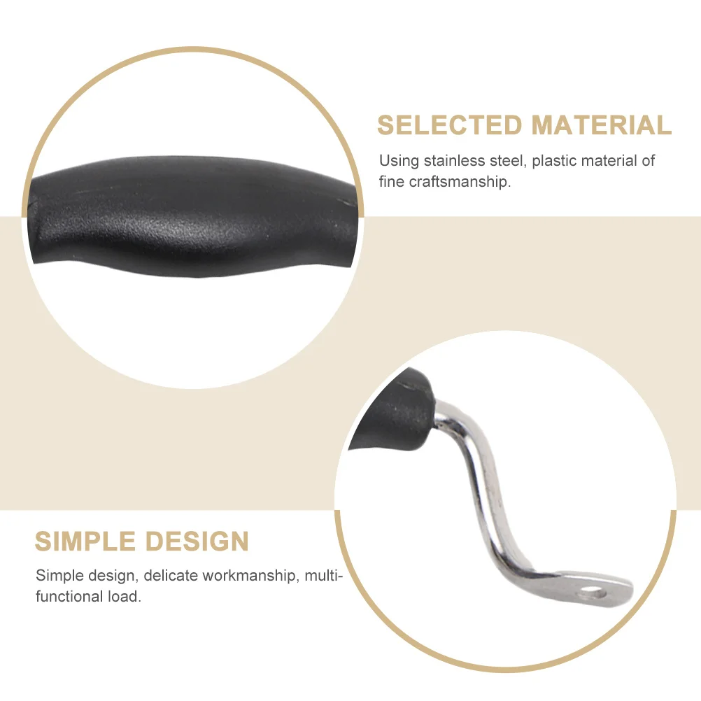 

1 Set Of Stainless Steel Pot Lid Handle Grips Replacement Cookware Parts Pan Cover Handgrip Kitchen Pot Cover Accessory