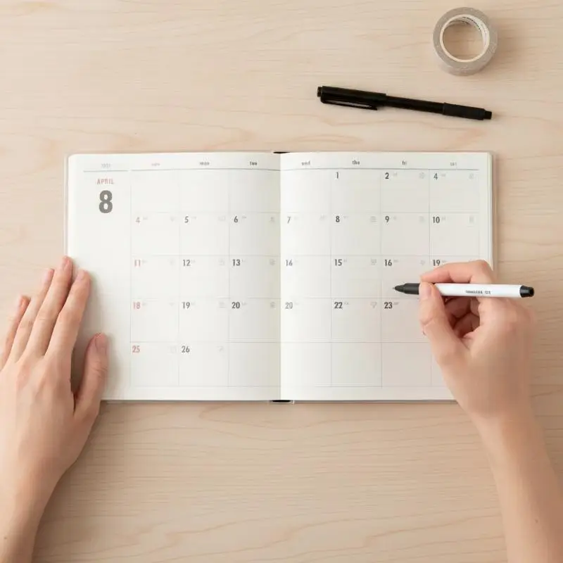 2027 Weekly Planner Notebook Weekly Layout Calendar Self Discipline Habit Check-in Diary Book For Office Work Schedule