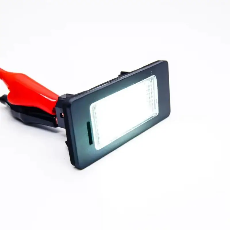 2PCS 6000k White Number Plate Lights For BMW E90 M3 E91 E92 E70 X5 X6 E39 F30 E60 E61 E93 LED Number License Plate Light Lamps view 6