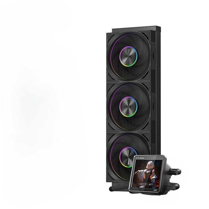 

Overclocking triple silver wing DT360 integrated water-cooled radiator