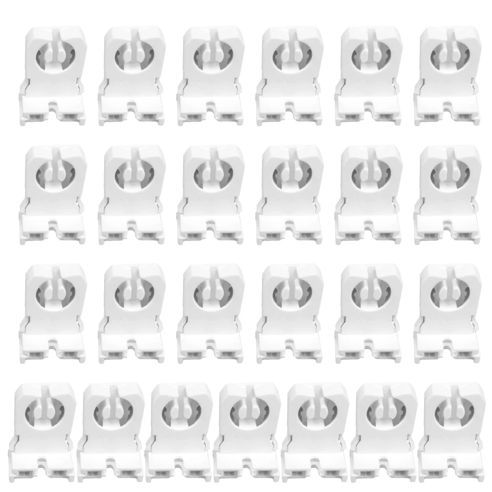 

50 Pcs Lamp Holder for Bottles Heat White Household Non-shunted Turn Type Durable