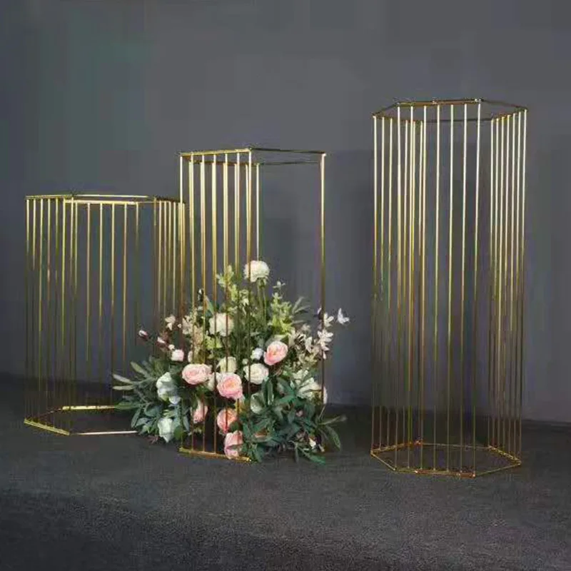 3pcs/Set Iron Dessert Table Wedding Cake Table Display Stand Wedding Party Decoration Prop