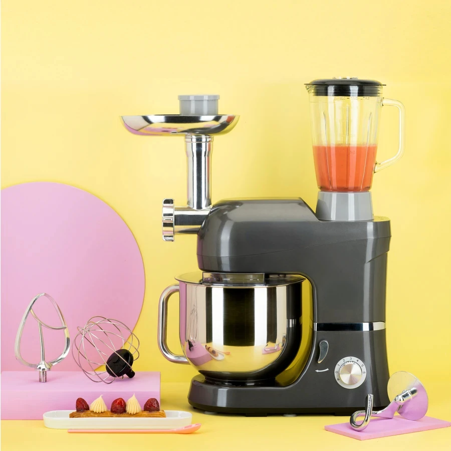 5 in 1 Multi-functional home appliance dough food stand mixer with blender and juicer