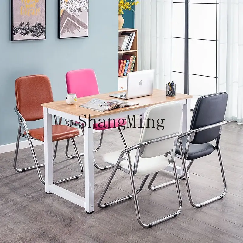 

FG good-looking Household Simple Conference Stool Back Chair Portable Leisure Training Computer Chair