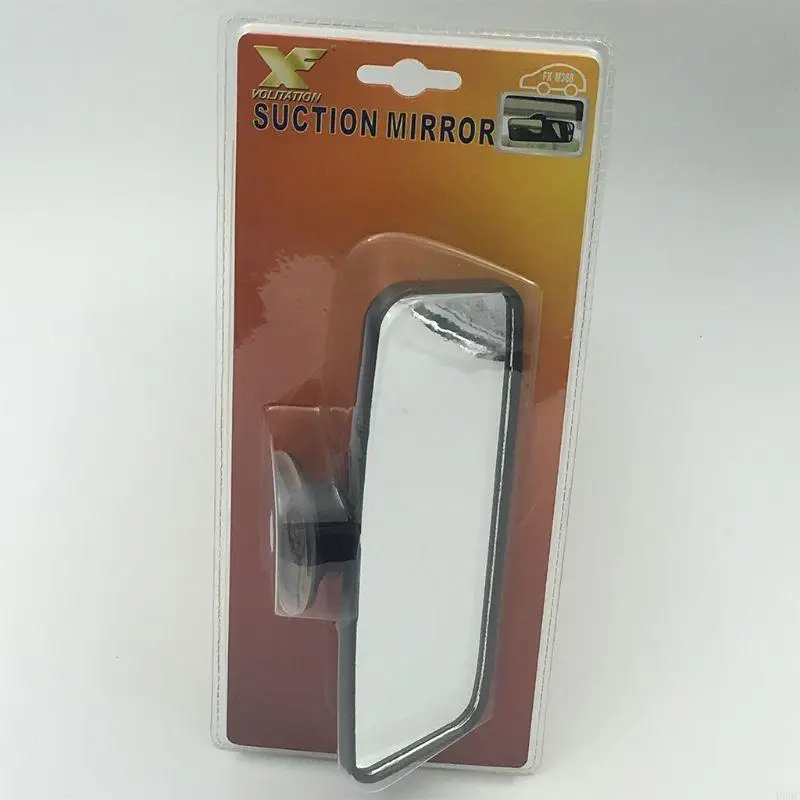 360° Rotates Adjustable Suction Cup Wide-angle Rearview Mirror for Car Truck New