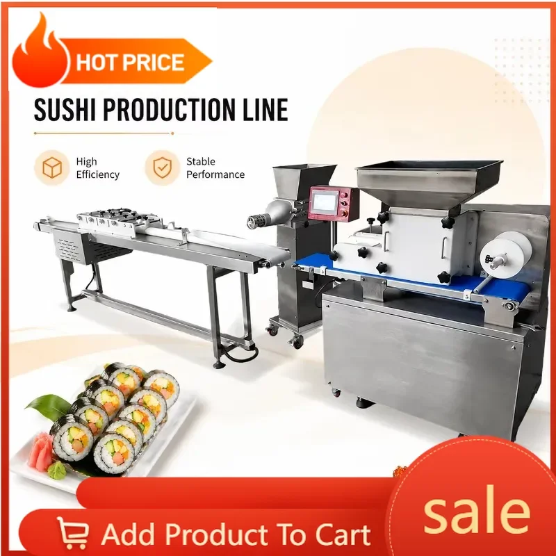 Industrial Automatic Sushi Production Line Commercial Sushi Making Equipment For Kitchen Factory Wholesale