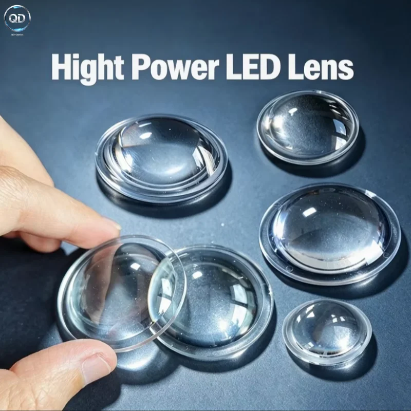 1-5pcs PMMA LED Convex Lens 28/35/38/42/50/60mm for 1W 3W 5W 10W Flashlight Torch Auto Car Bike Lamp Lens Optical