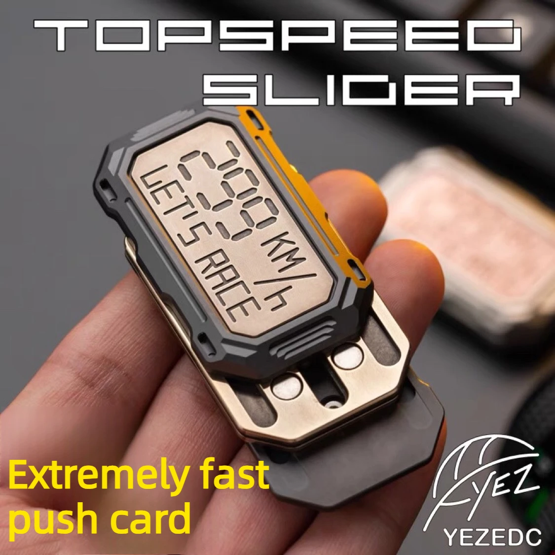 YEZEDC High-Speed ​​Magnetic Ball Bearing Mechanical Fidget Slider Desktop Decompression Toy