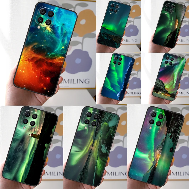 Northern Lights Sky For Samsung Galaxy M34 M54 M14 M15 M55 M13 M33 M53 M20 M21 M31 M51 M30s M12 M32 M52 Case