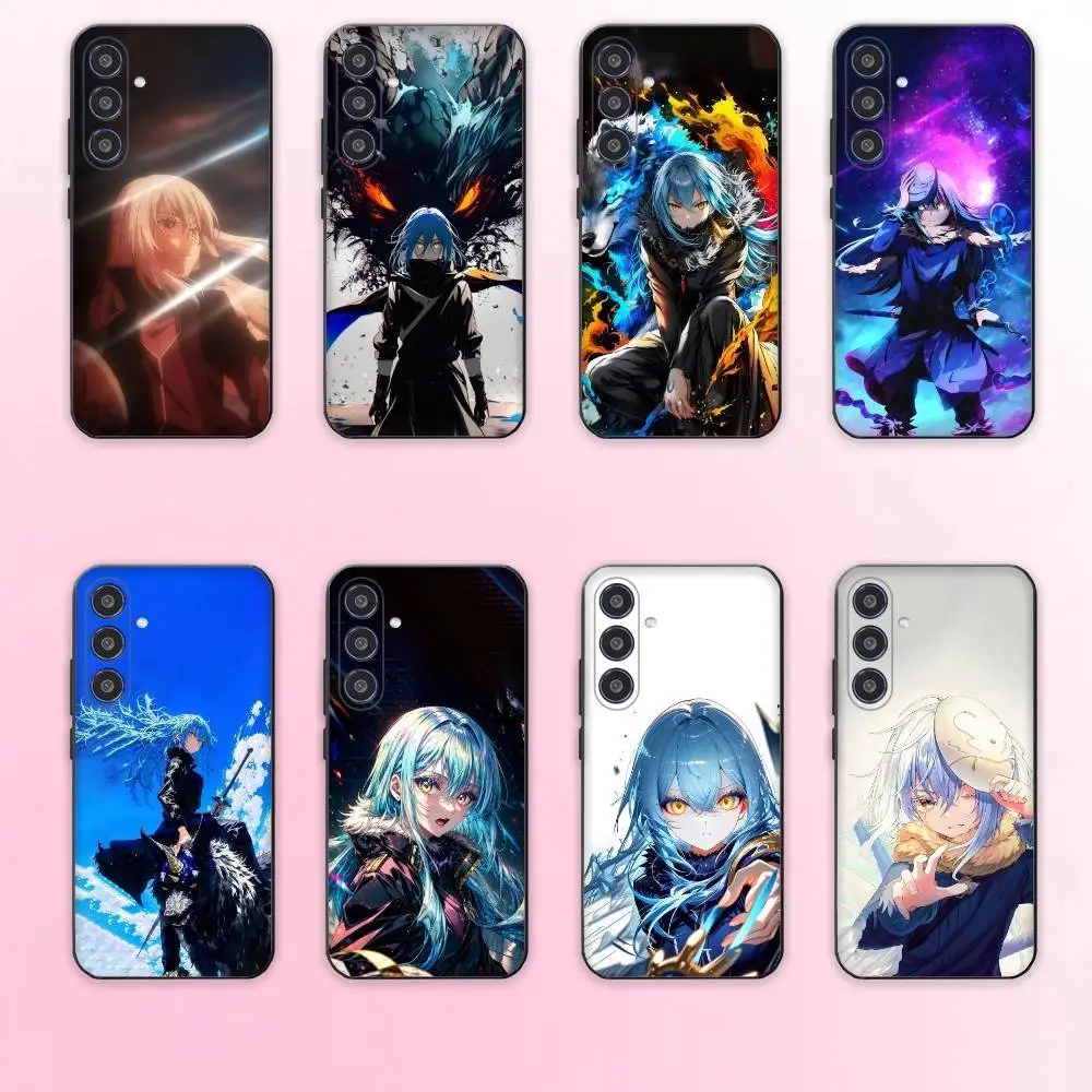 

Rimuru Tempest T-Tensei Phone Case For Samsung Galaxy A73,A72,A71,A70,A53,A52,A51,Others Soft Black Cover