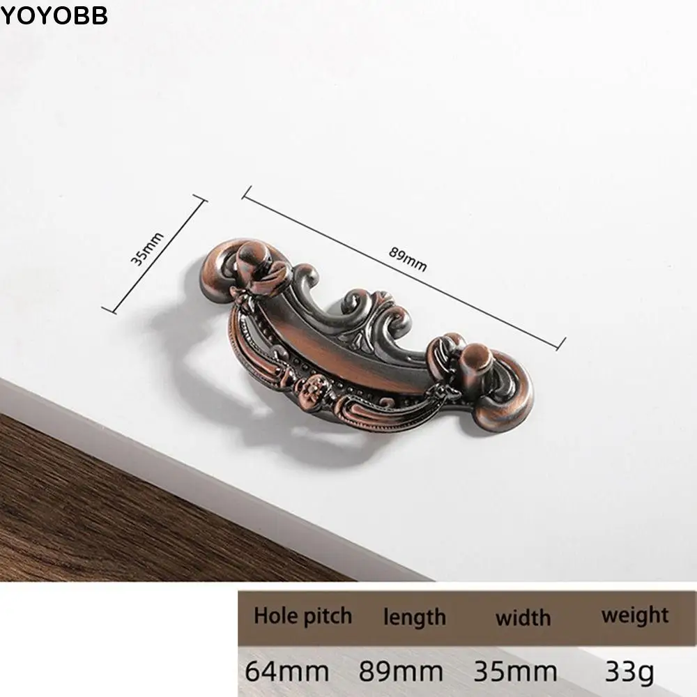 

High Quality Vintage Classical Old-fashioned Striped Cabinet Handle Furniture Handle for Kitchen Cupboard Drawer Handle