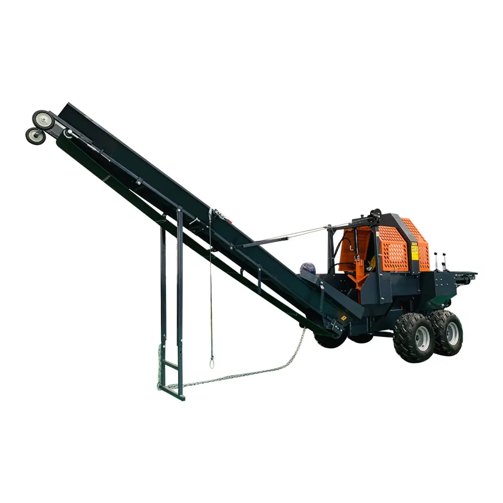 30 TON Hydraulic Log Splitter, Heavy-Duty Wood Splitting Firewood Processor Machine Good Price kinetic wood customized