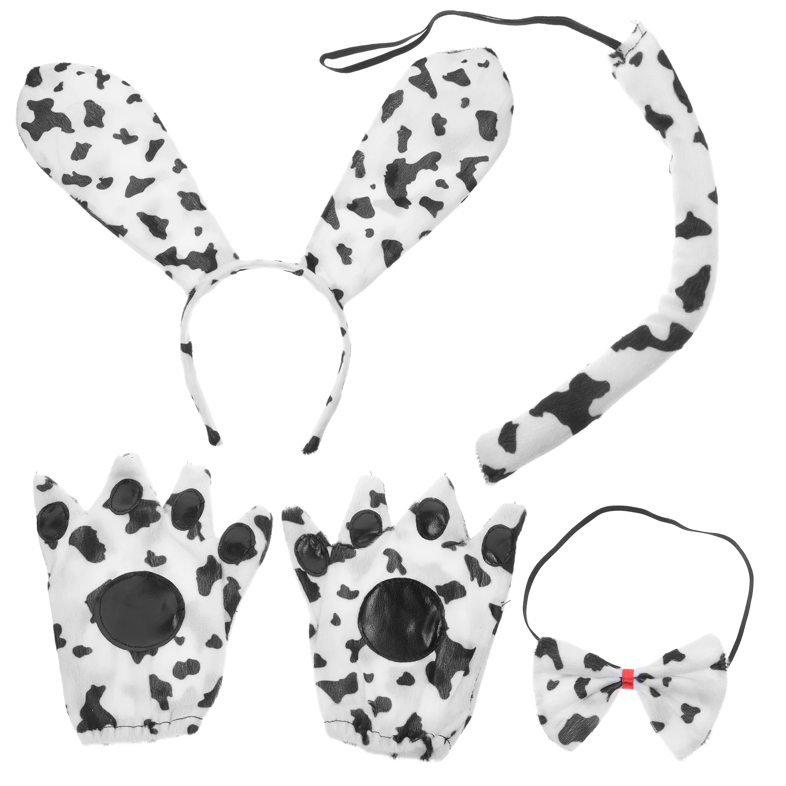 Dog Clothing Accessories Animal Decorative Headband Bow Tie Party Headdress Ears Fabric Costume Miss Child Element