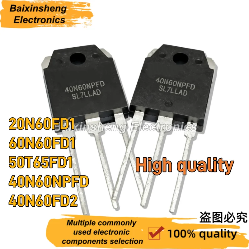 10PCS High Quality C2M0080120D C2M0280120D C2M1000170D TO-247 Silicon Carbide SiC MOSFET Power Transistor