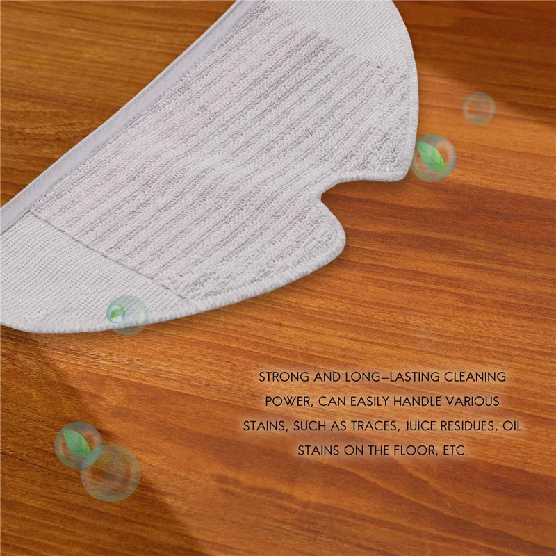 ABRG-4Pcs ممسحة قماش لـ Xiaomi Mijia 1C Robot Vacuum Mop، استبدال ملحقات المكنسة الكهربائية الروبوتية