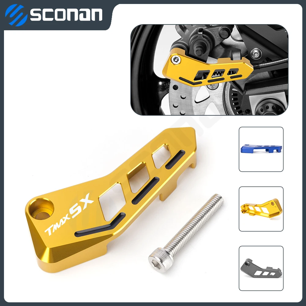

For YAMAHA TMAX530 T-MAX DX SX T MAX 530 Motorcycle Accessories CNC Aluminum Rear Caliper Guard Brake Protector Cover